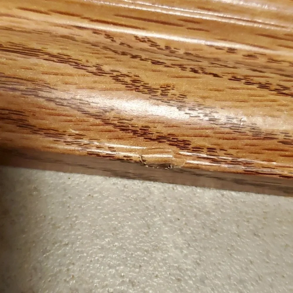 GUC Oak Square Accent Mirror